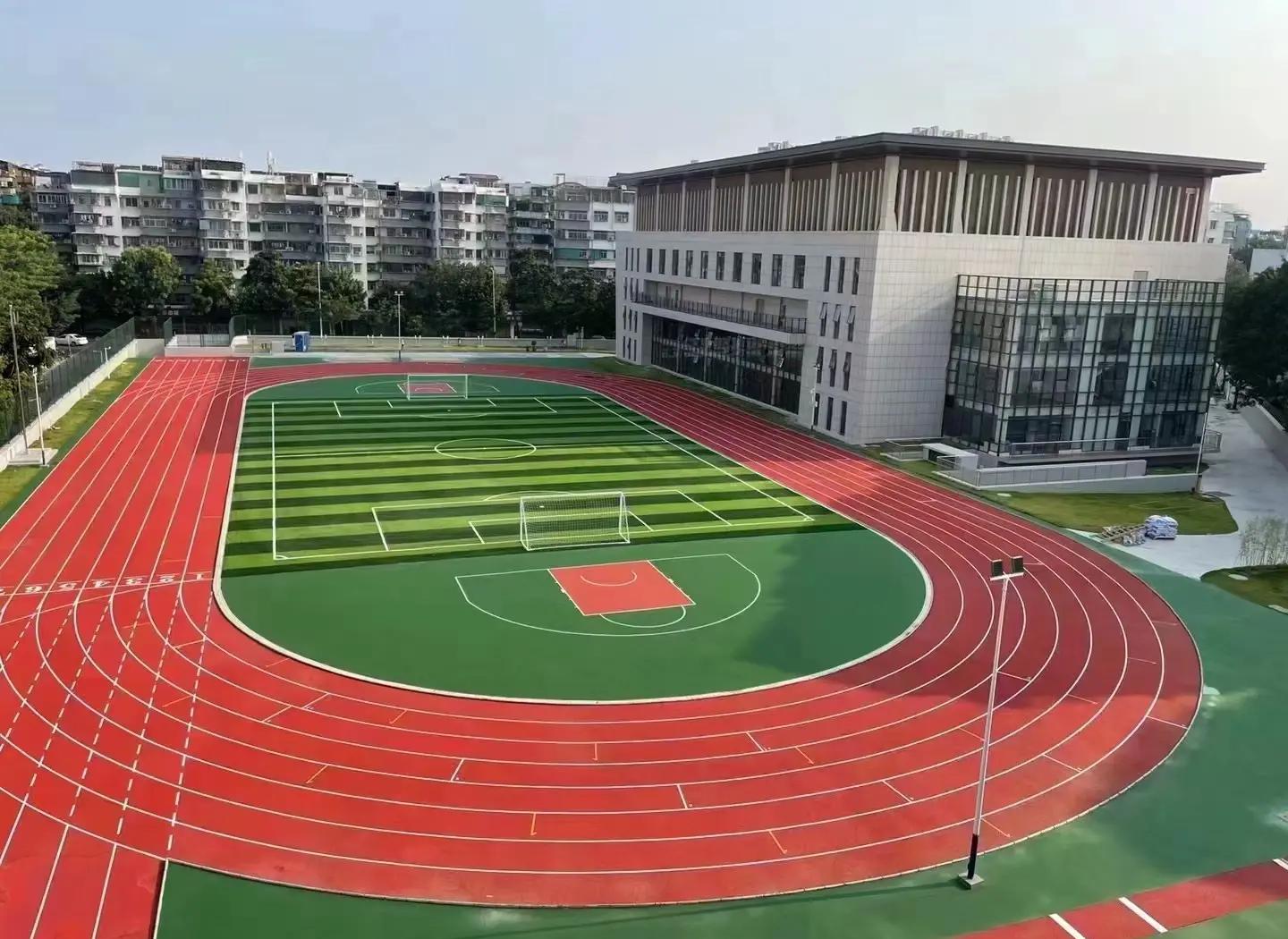 深圳市硅PU材料塑胶篮球场 - 一站式服务